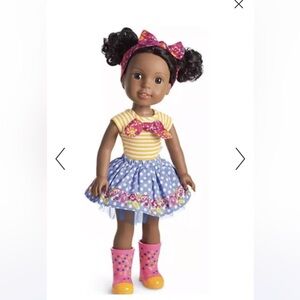 Wellie Wisher Kendall doll + pajama set